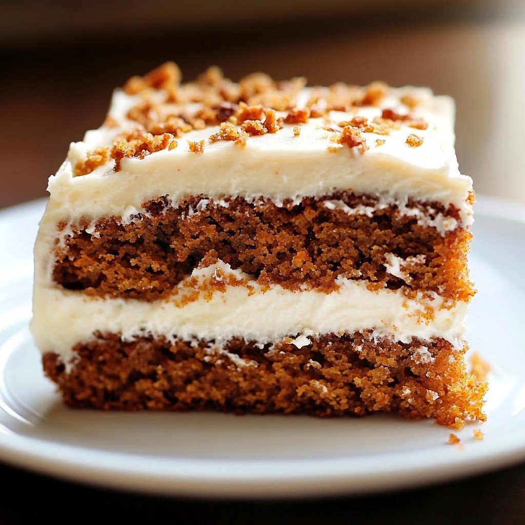 6-Ingredient Classic Carrot Cake with Cream Cheese Frosting