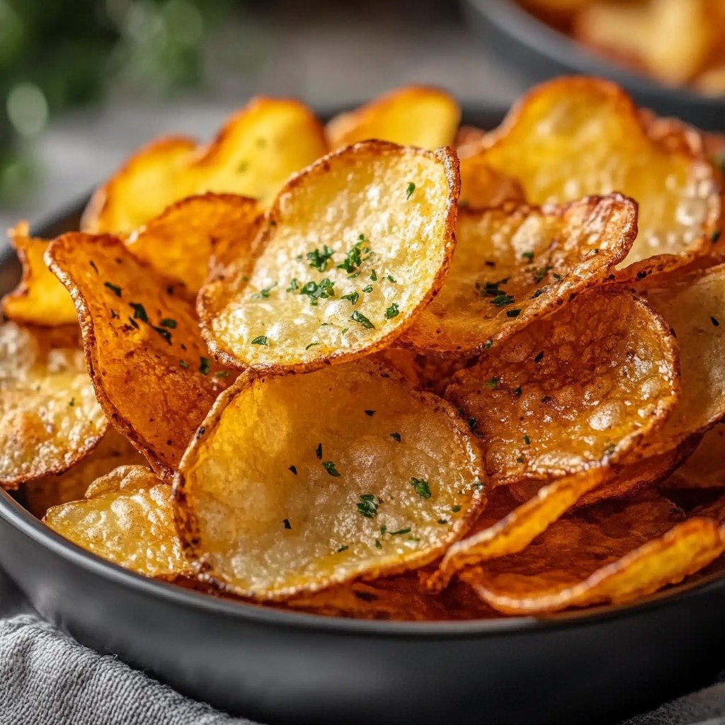 Air Fryer Potato Chips