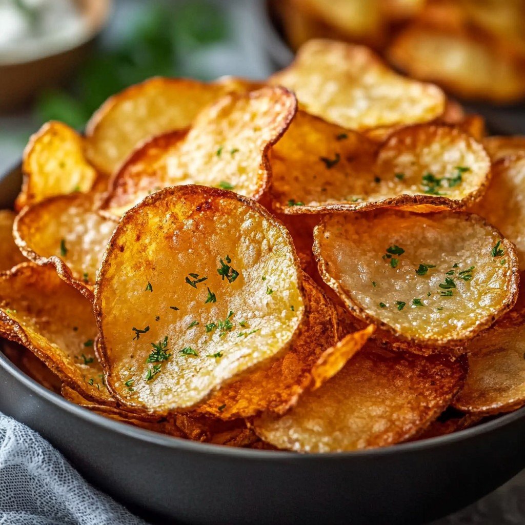 Air Fryer Potato Chips