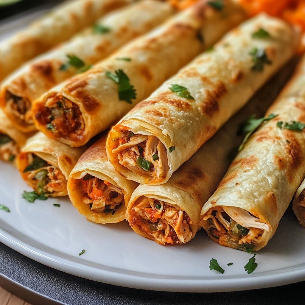 Baked Turkey Taquitos Easy Graduation Party Food