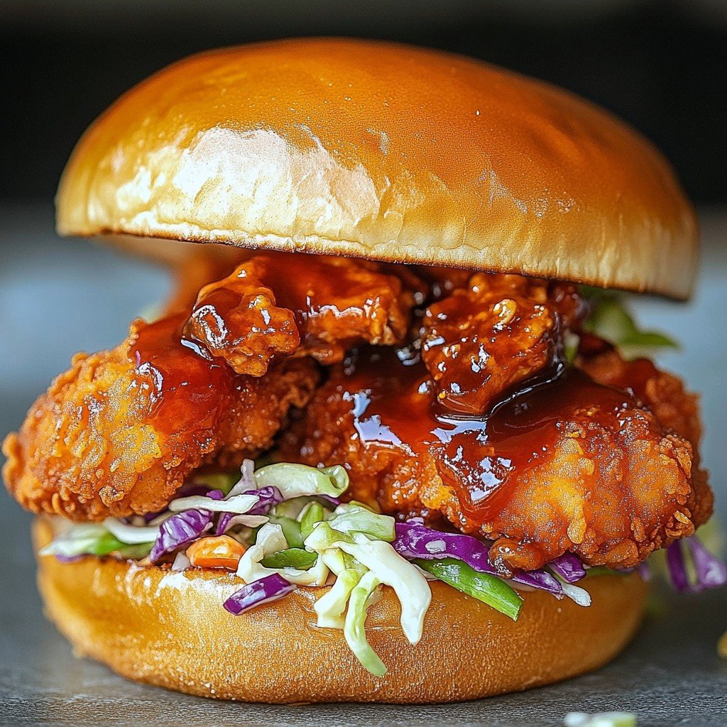 Bang Bang Chicken Sandwich Viral