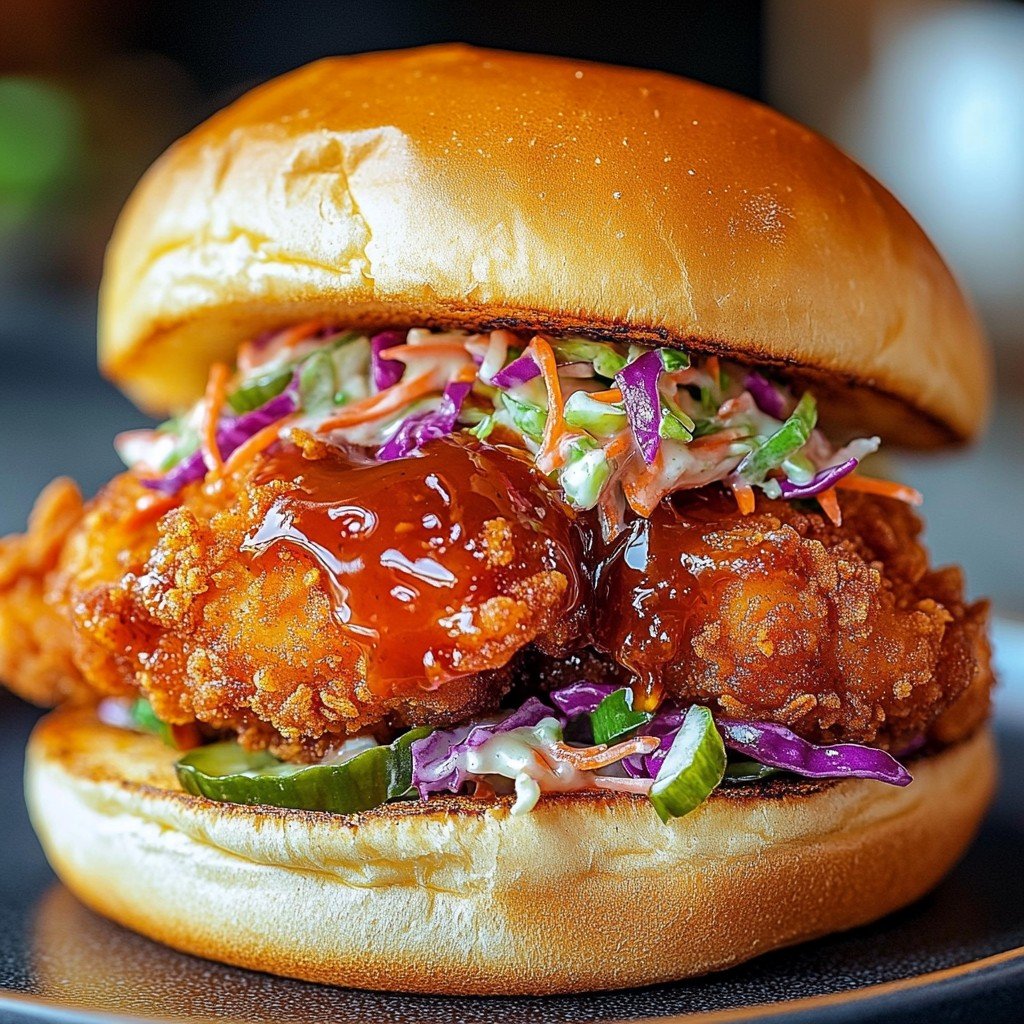 Bang Bang Chicken Sandwich Viral