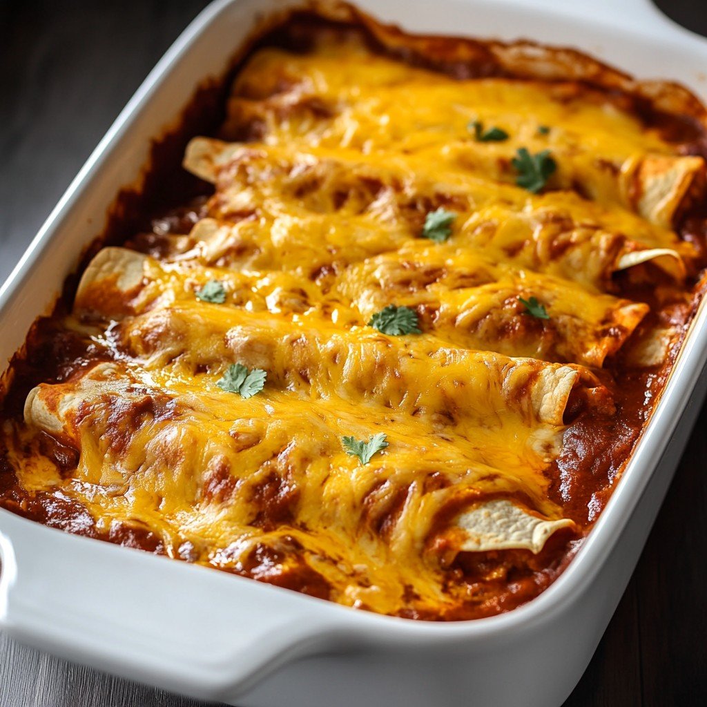 Beef Enchilada Casserole