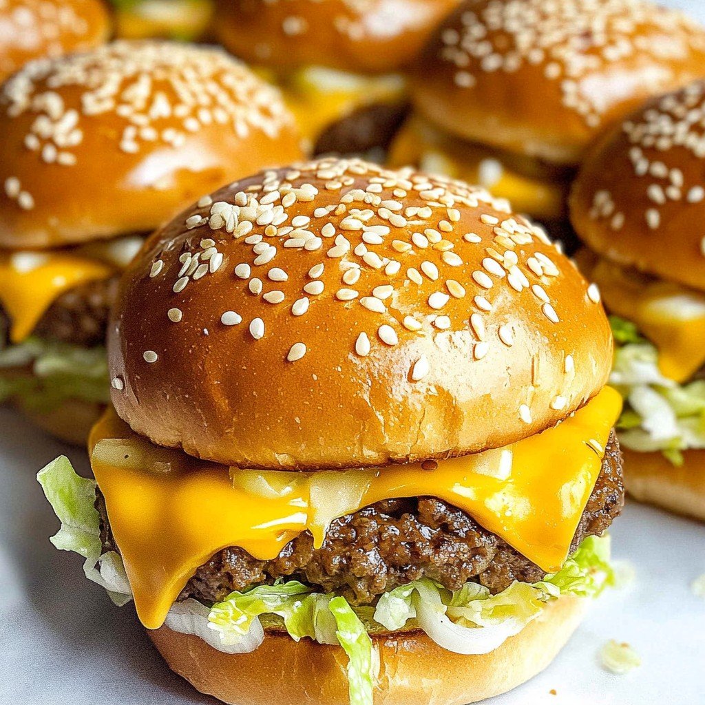 Big Mac Sliders