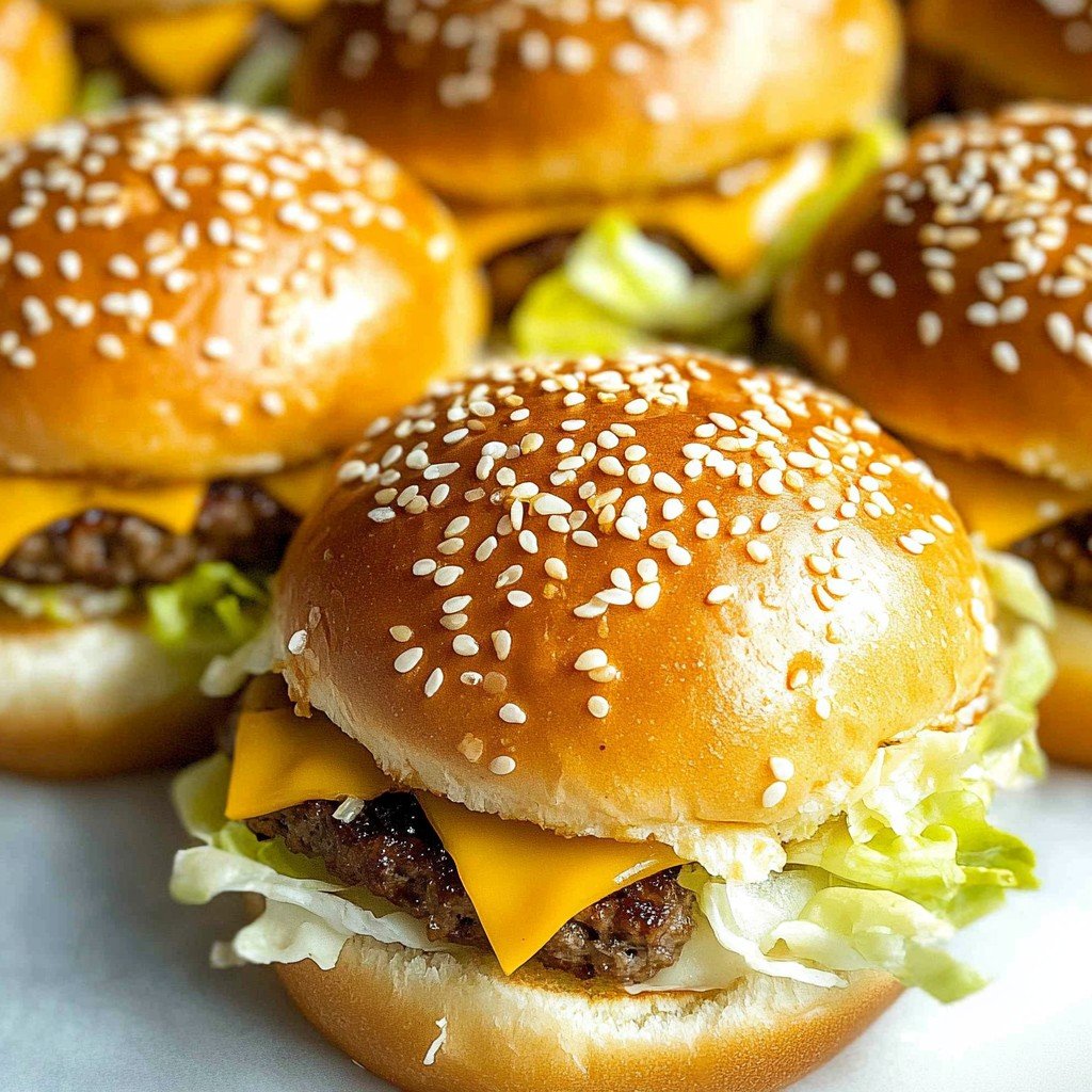 Big Mac Sliders