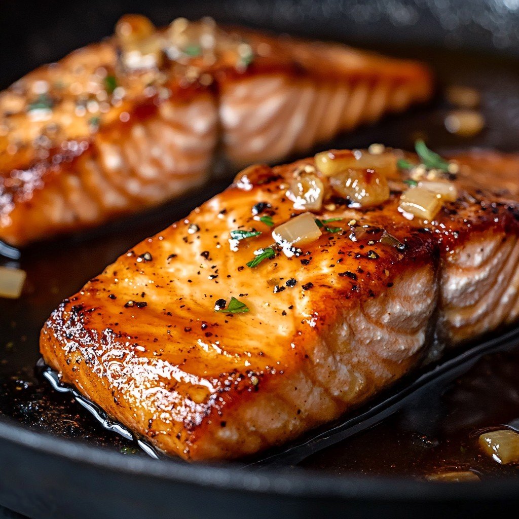 Brown Sugar Glazed Salmon