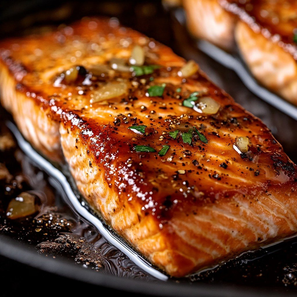 Brown Sugar Glazed Salmon