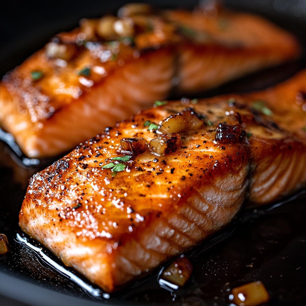 Brown Sugar Glazed Salmon
