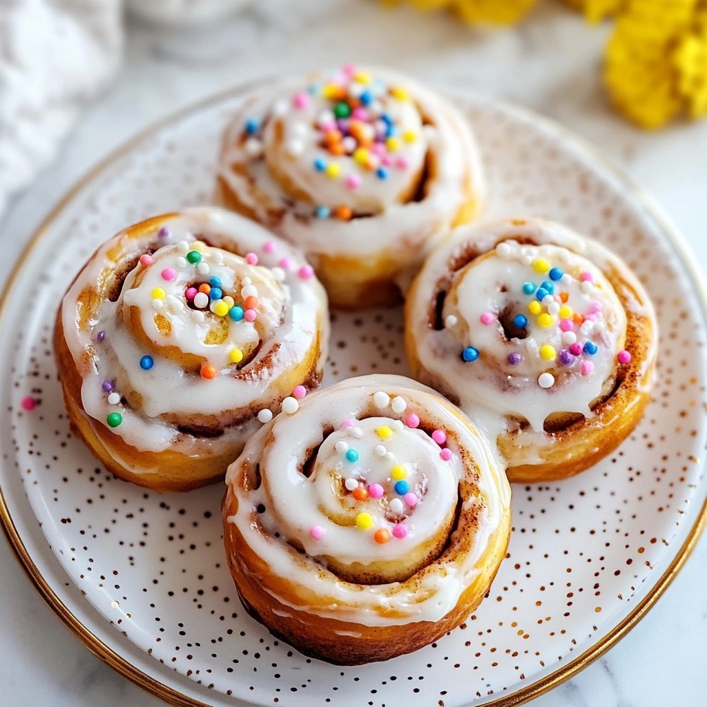 Bunny Cinnamon Rolls (Easter)