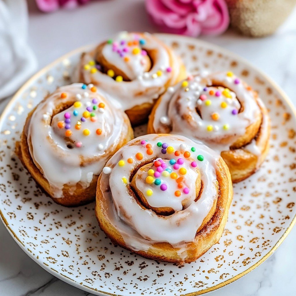 Bunny Cinnamon Rolls (Easter)