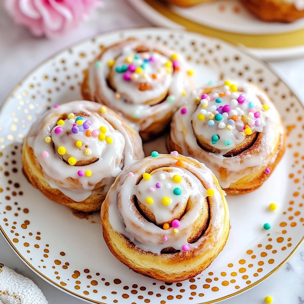Bunny Cinnamon Rolls (Easter)