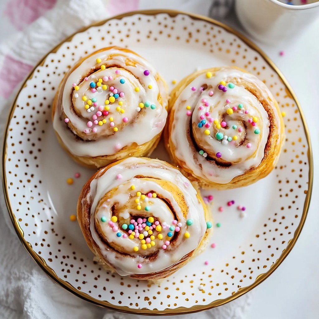 Bunny Cinnamon Rolls (Easter)
