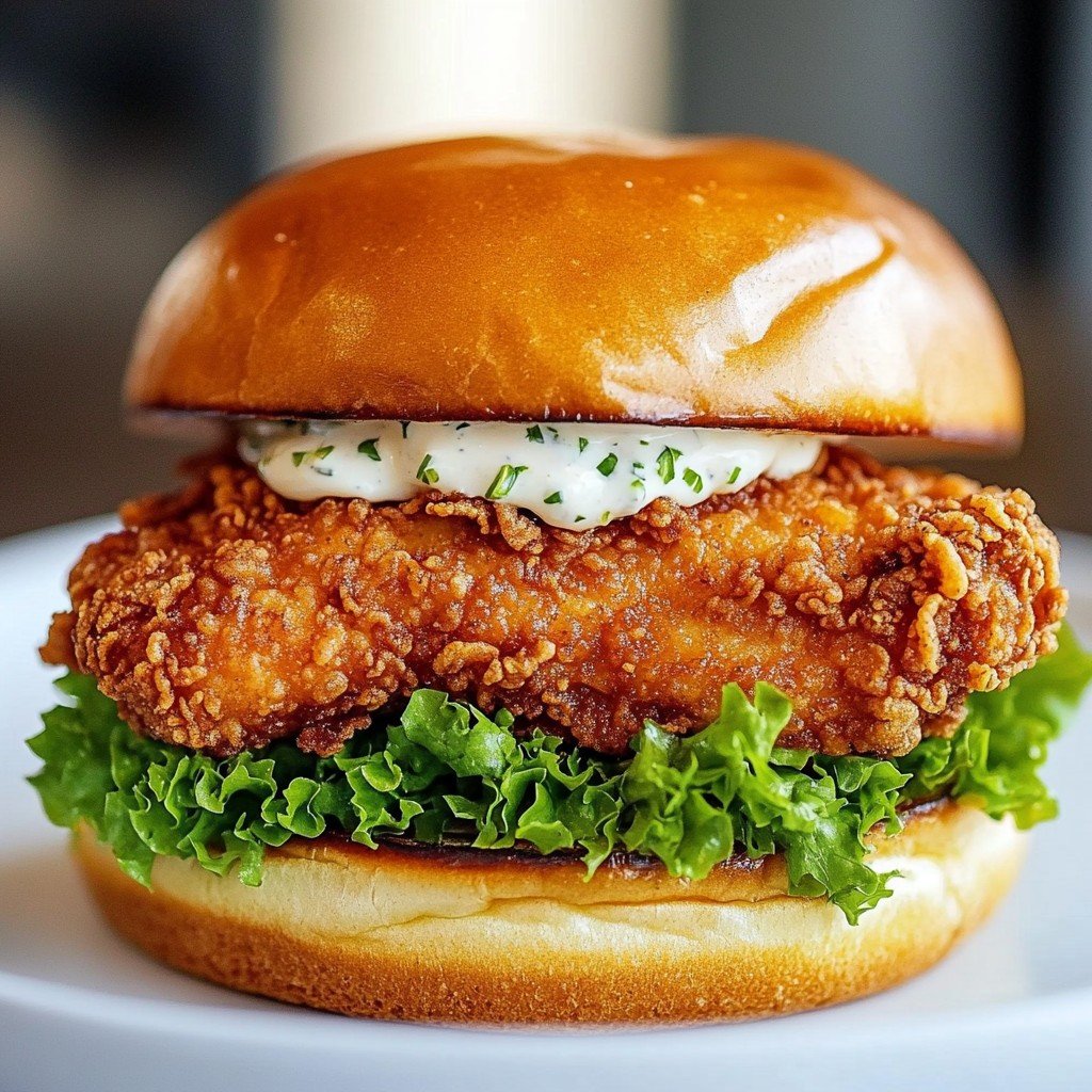 Cajun Crispy Chicken Sandwich