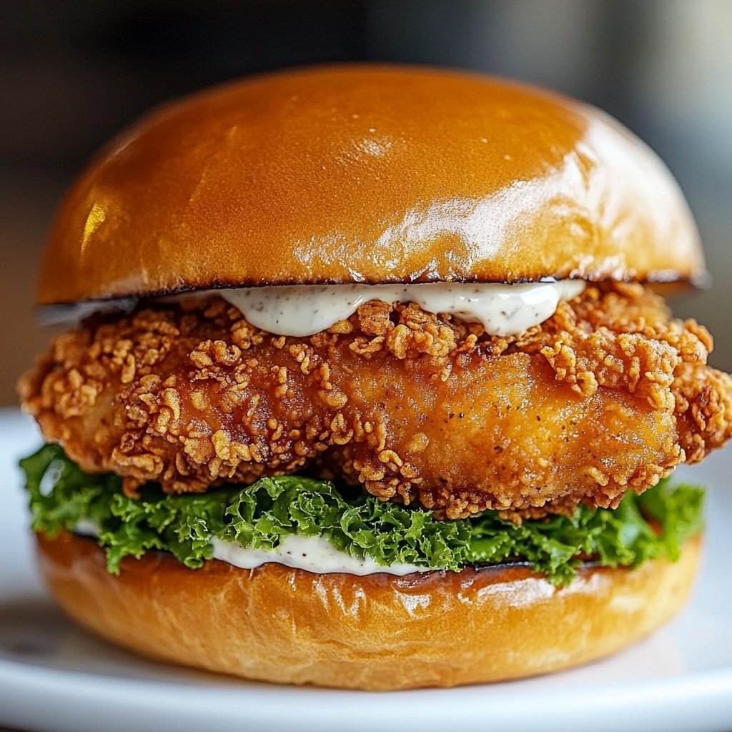 Cajun Crispy Chicken Sandwich