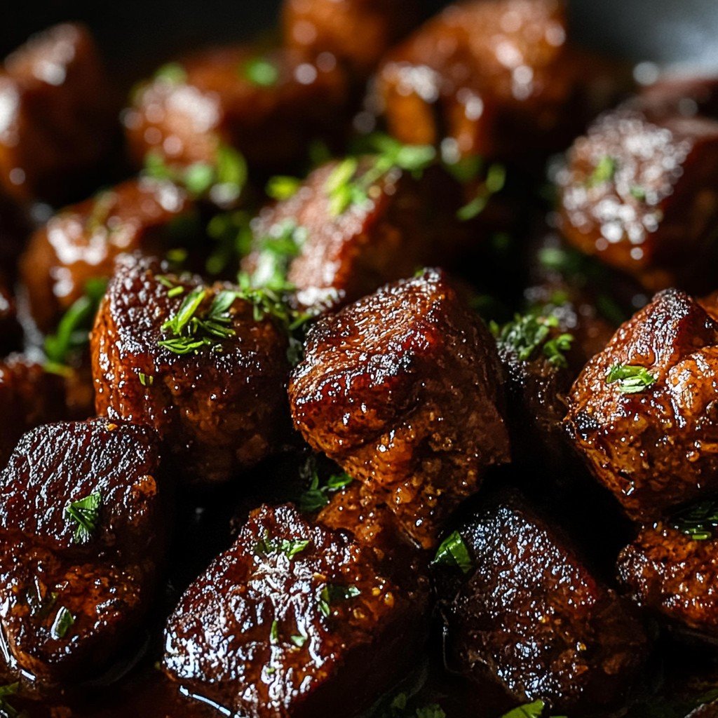Cajun Garlic Butter Steak Bites