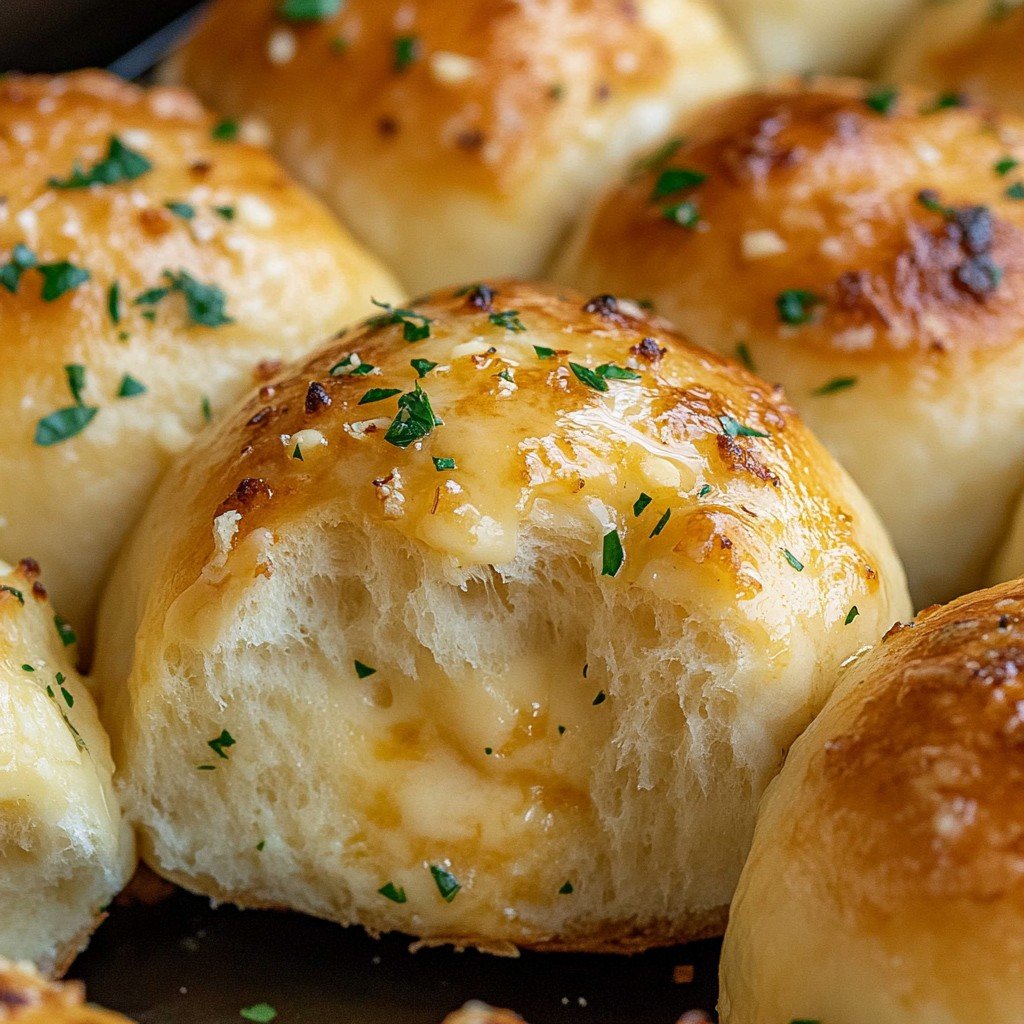 Cheesy Cowboy Butter Dinner Rolls