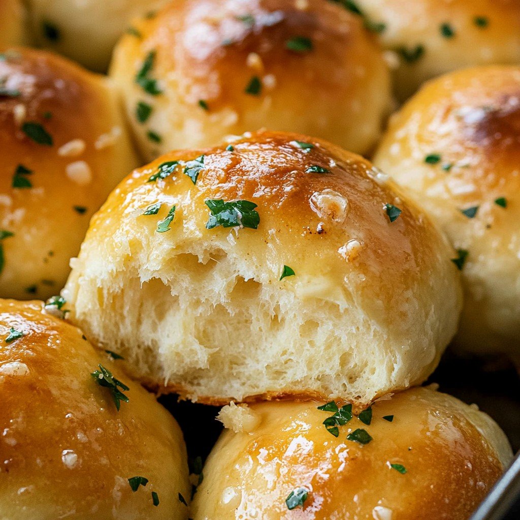 Cheesy Cowboy Butter Dinner Rolls