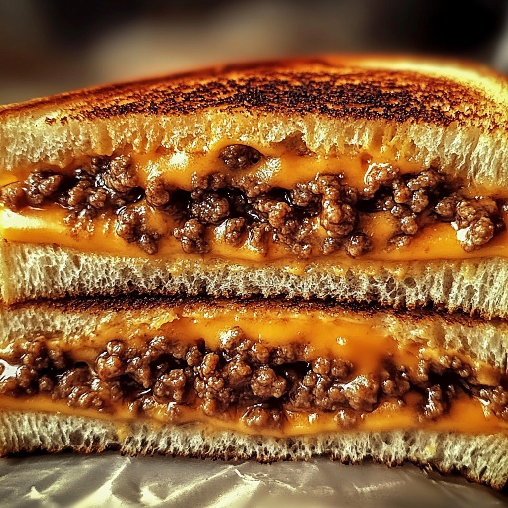 Cheesy Ground Beef Melt