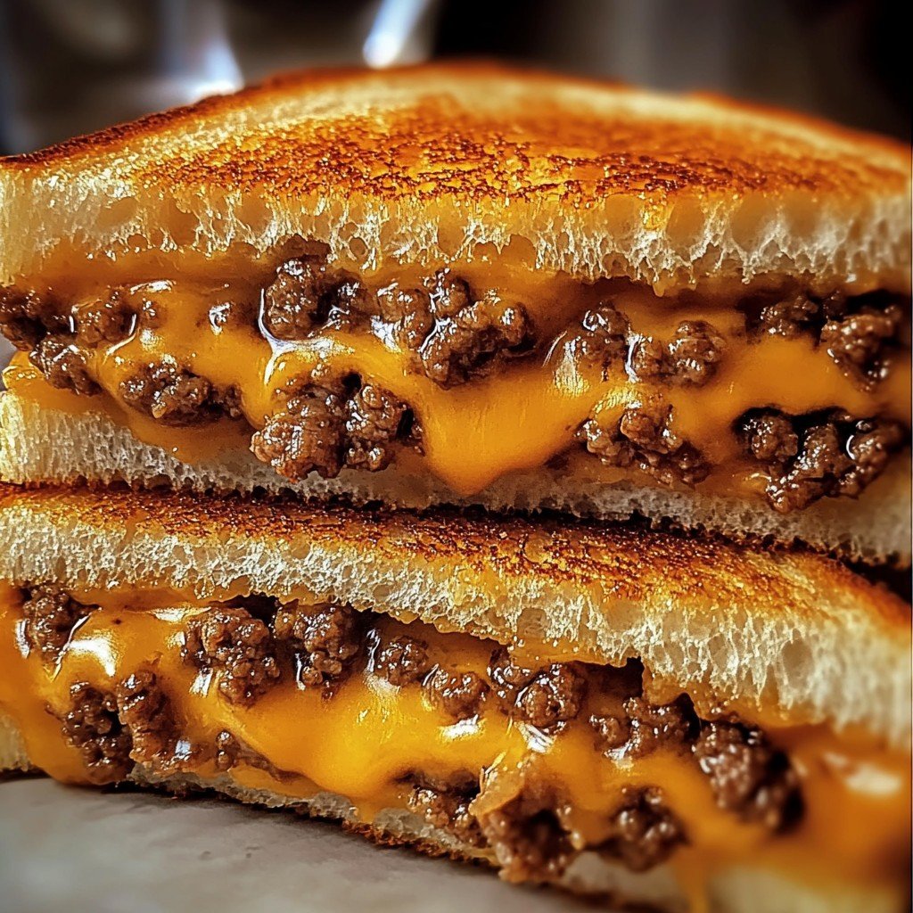 Cheesy Ground Beef Melt