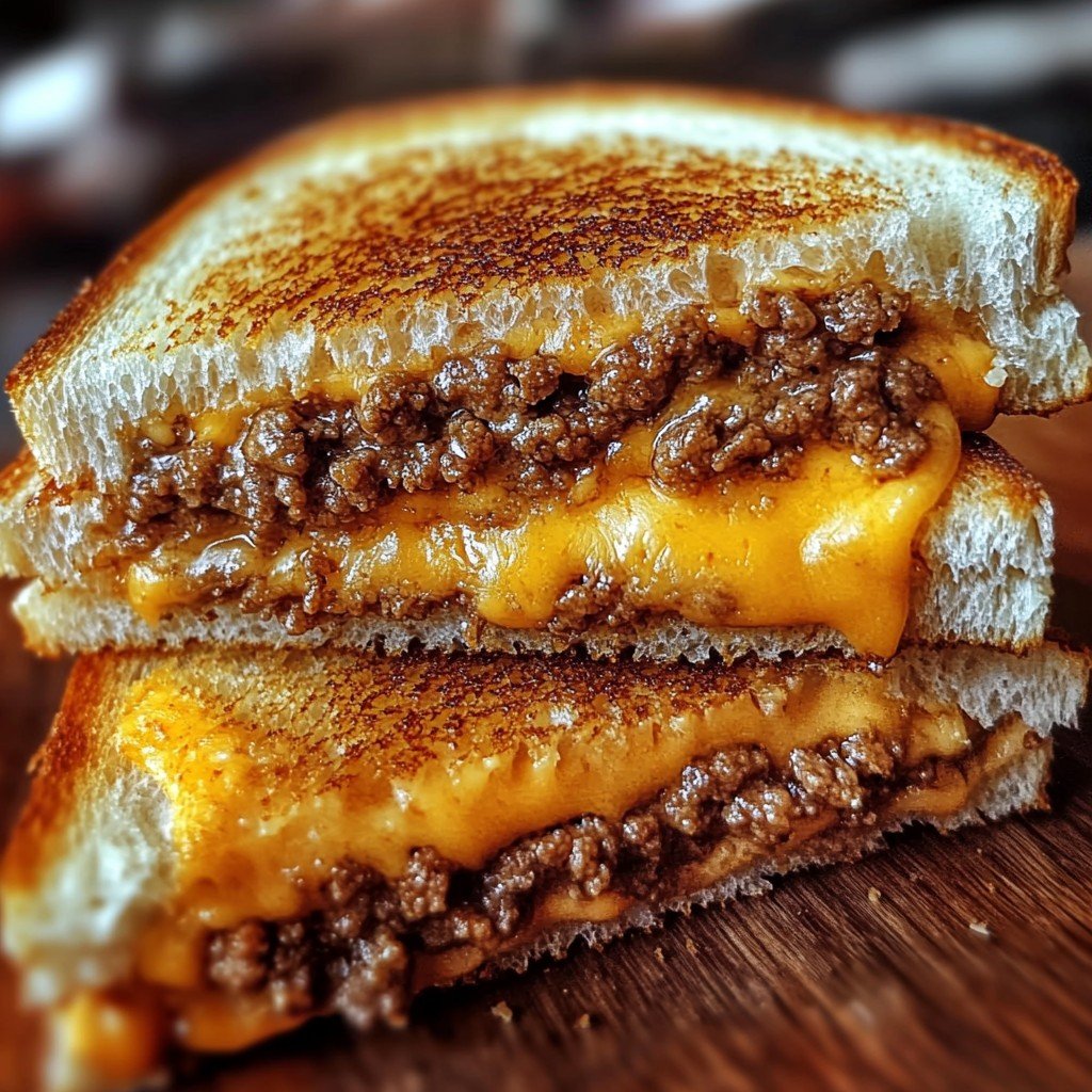 Cheesy Ground Beef Melt