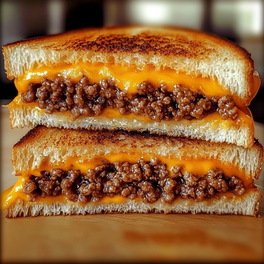 Cheesy Ground Beef Melt