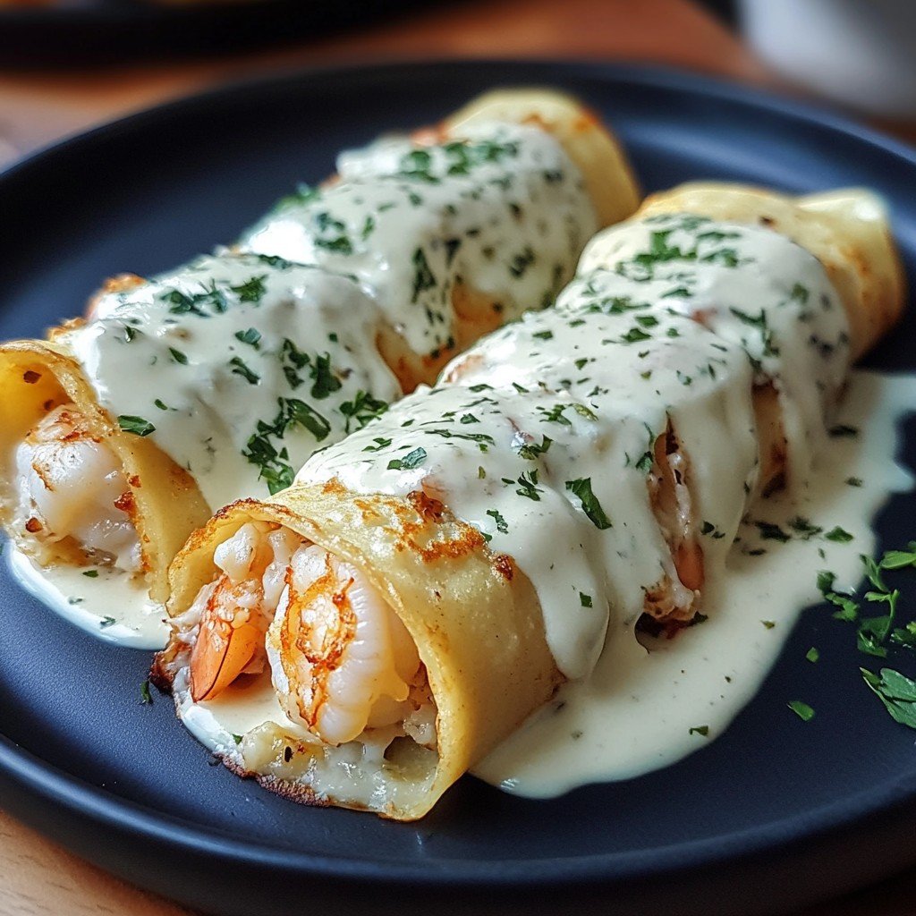 Cheesy Seafood Tortilla Bombs