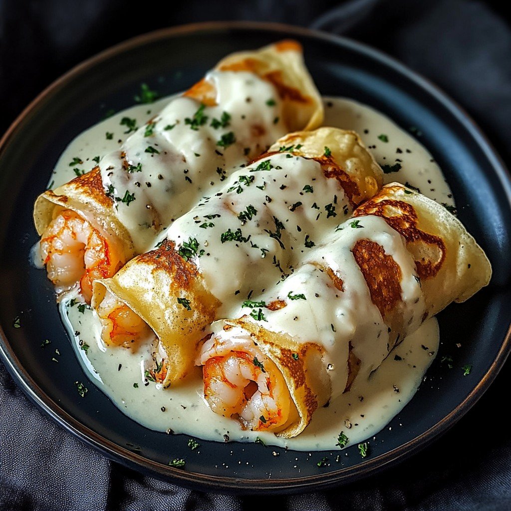 Cheesy Seafood Tortilla Bombs