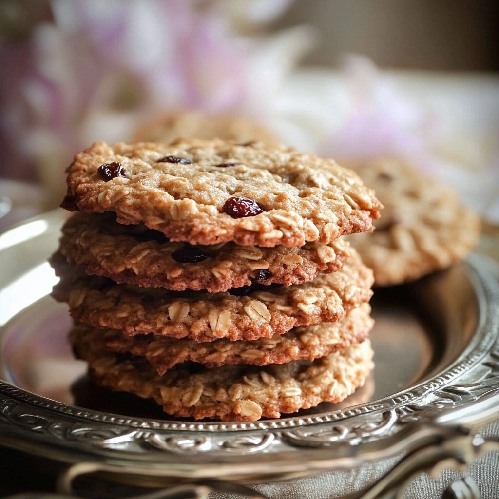 Cherry Pecan Oatmeal Cookies