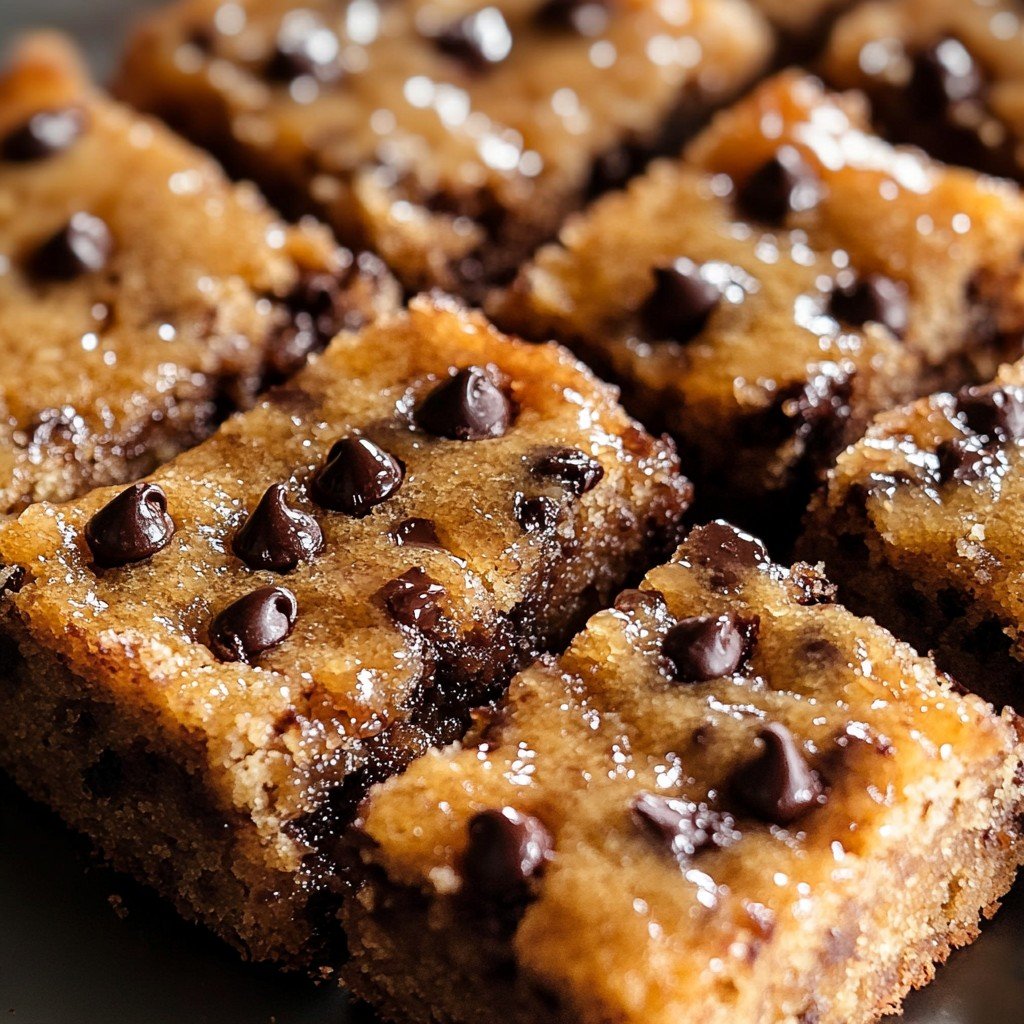 Chocolate Chip Banana Bars