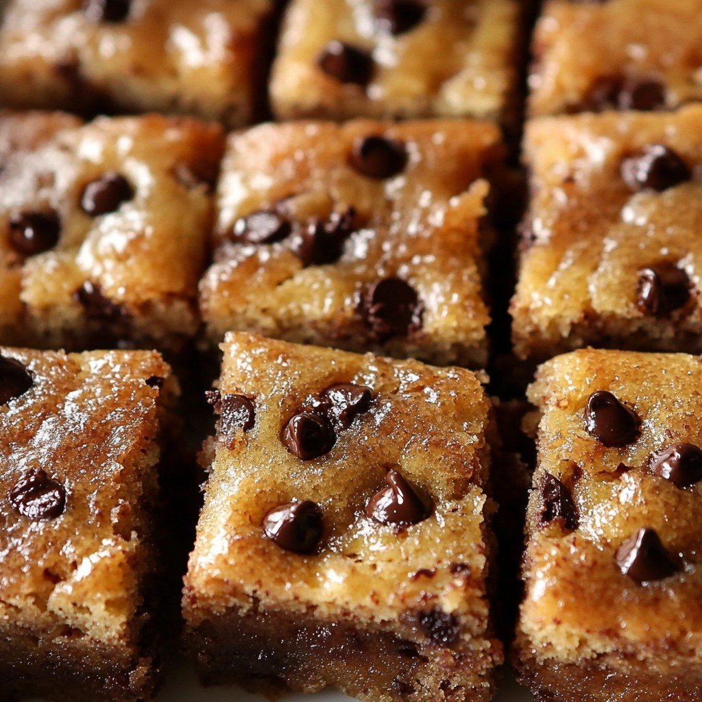 Chocolate Chip Banana Bars