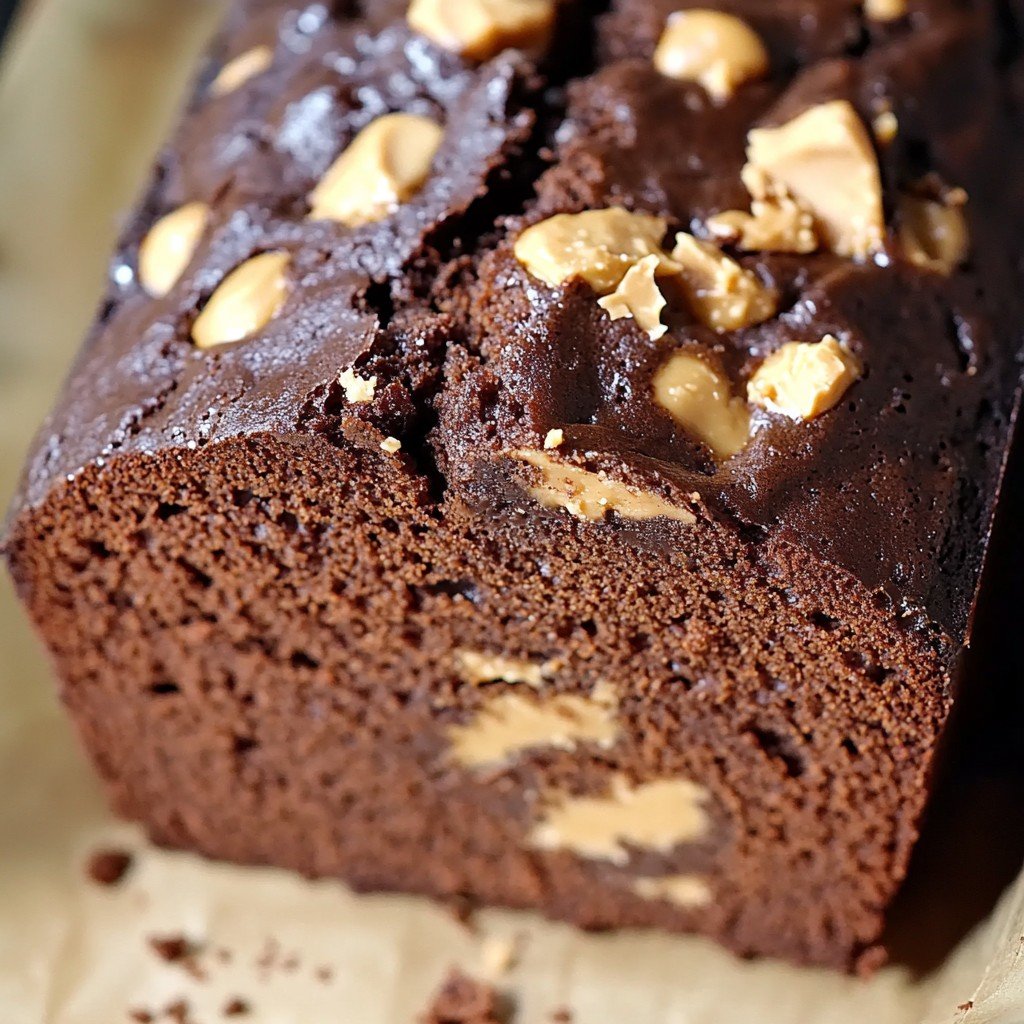 Chocolate Peanut Butter Bread