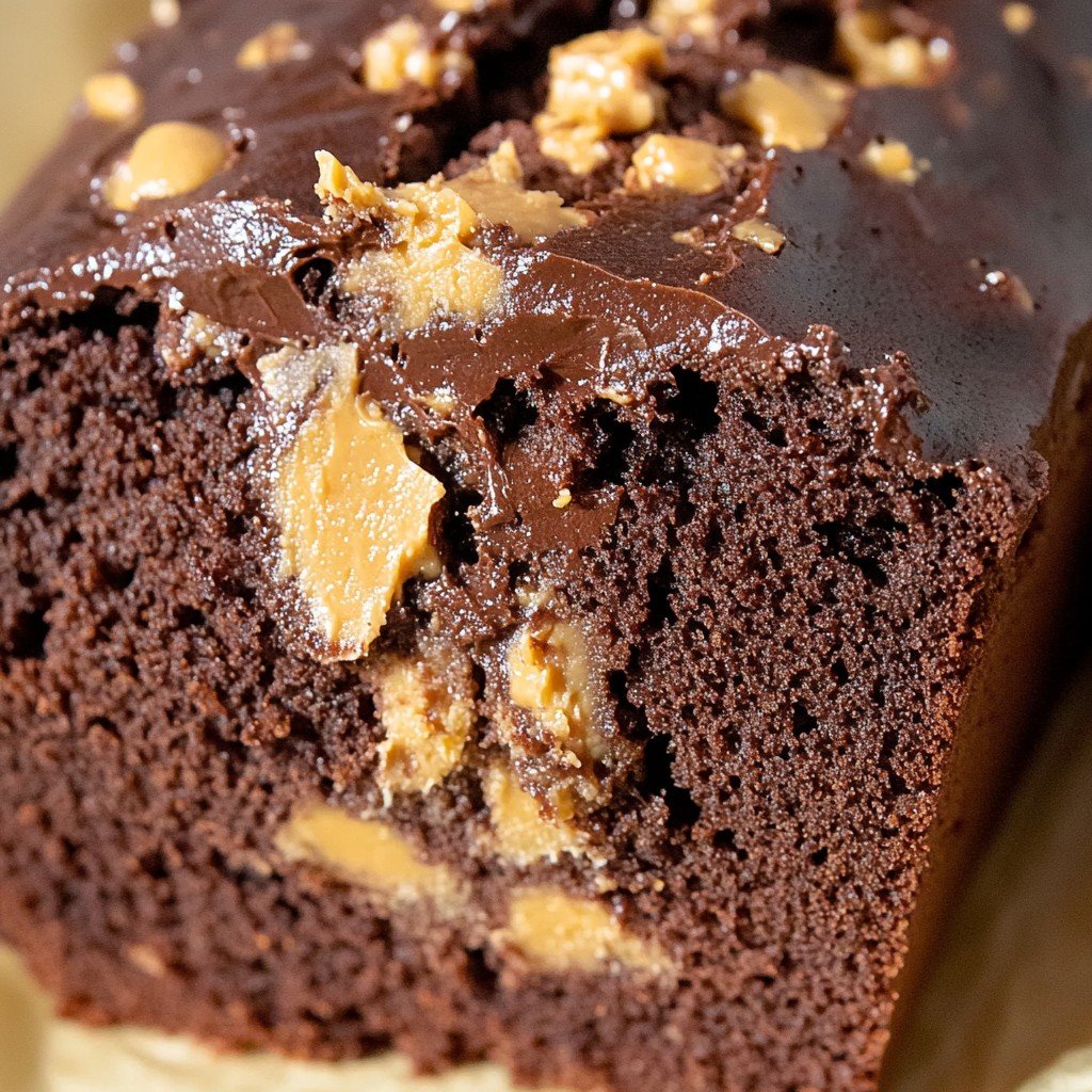 Chocolate Peanut Butter Bread