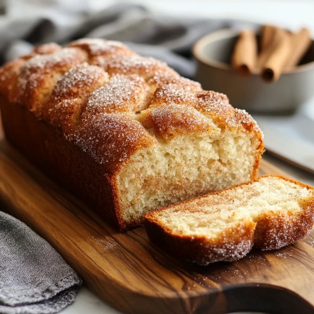 Cinnamon Sugar Donut Bread