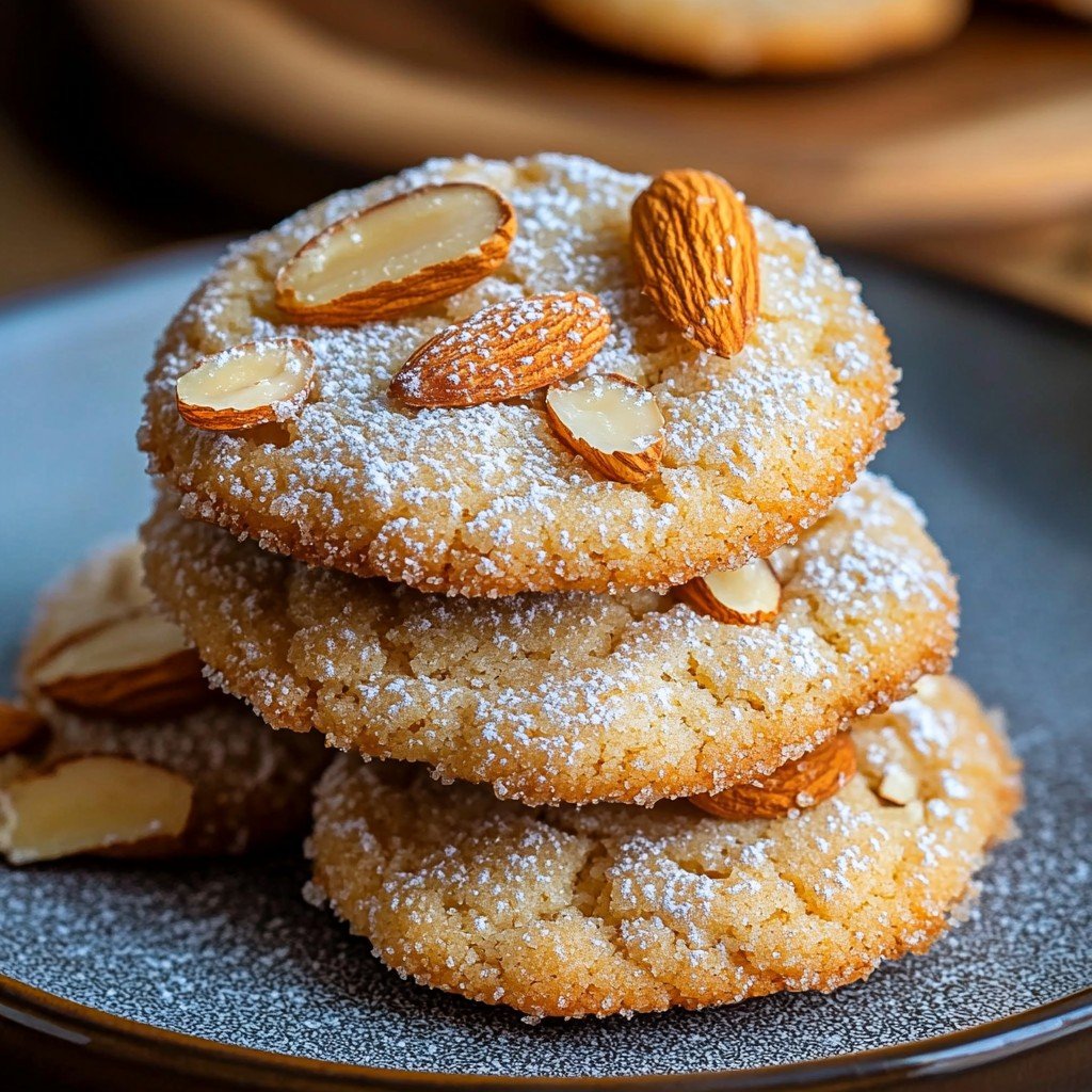 Classic Almond Cookies