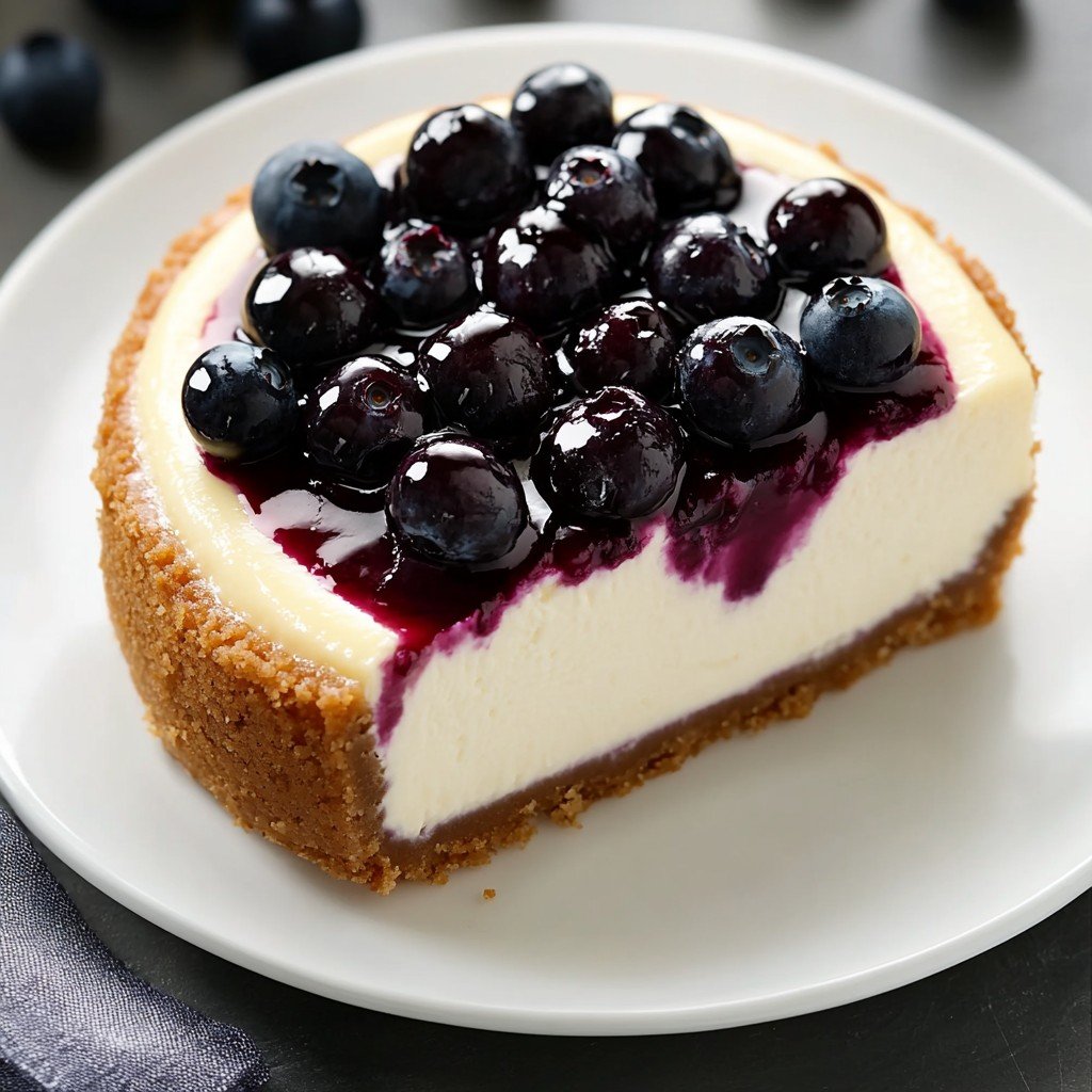 Classic Cheesecake with Berry Topping