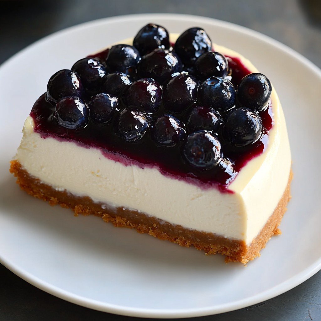 Classic Cheesecake with Berry Topping