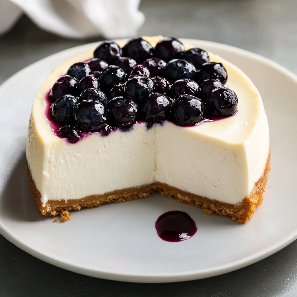 Classic Cheesecake with Berry Topping