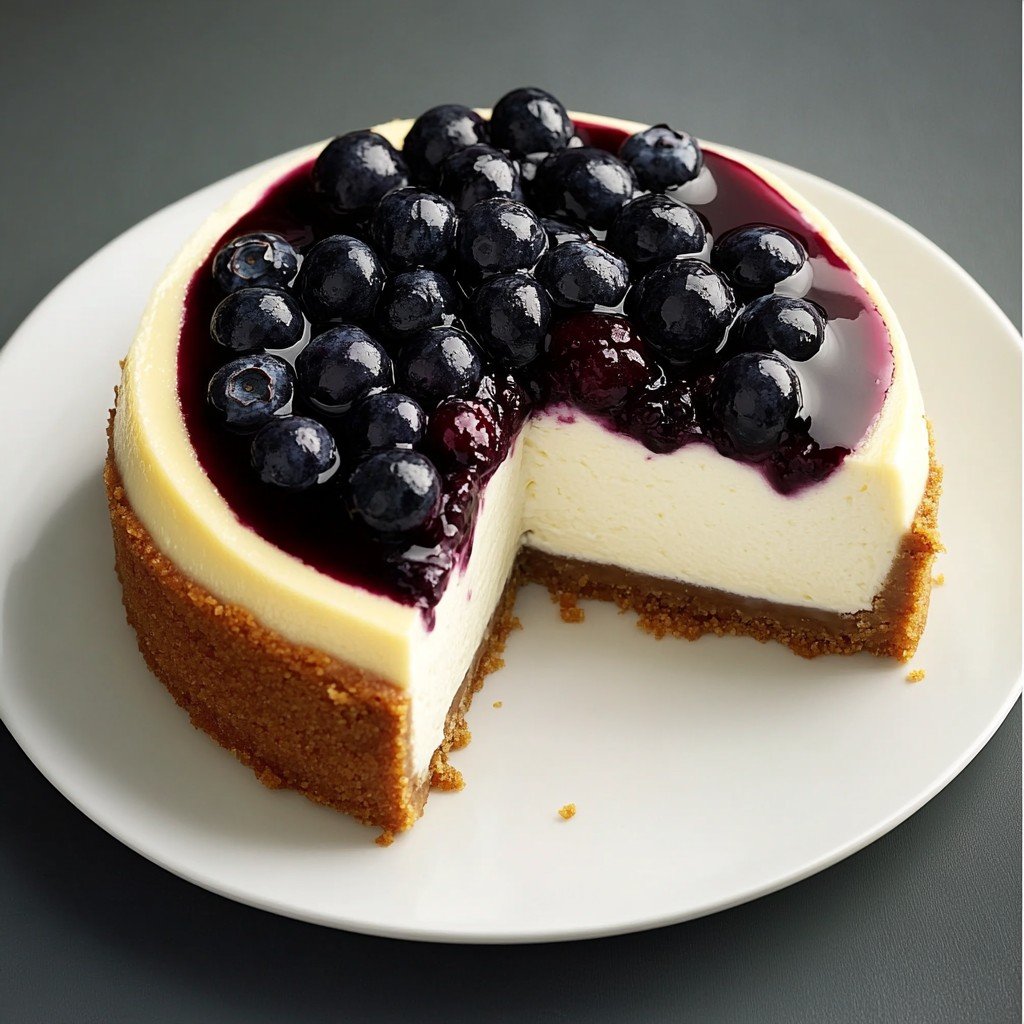 Classic Cheesecake with Berry Topping