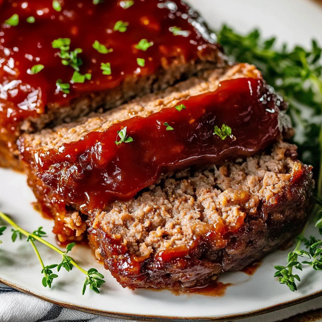 Classic Cracker Barrel Meatloaf