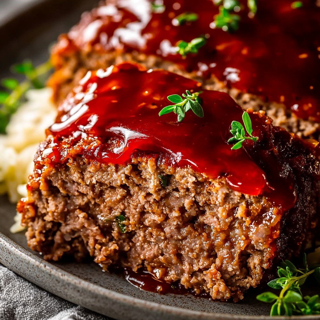 Classic Cracker Barrel Meatloaf