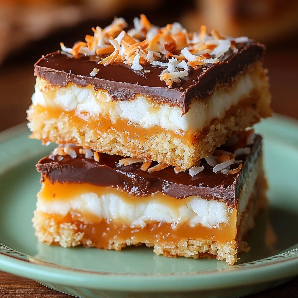 Coconut Toffee Bars