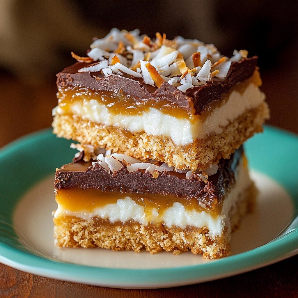 Coconut Toffee Bars