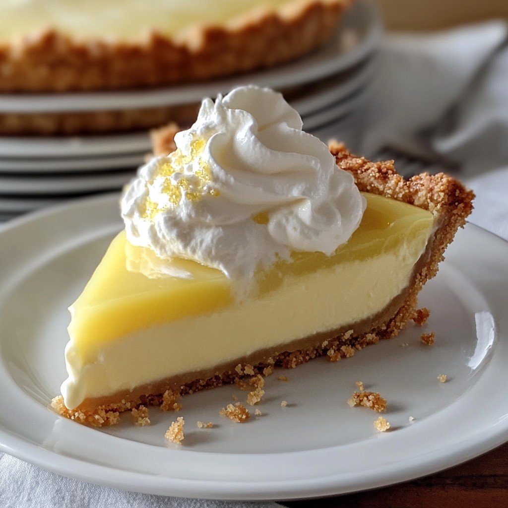 Creamy Florida Lemon Pie