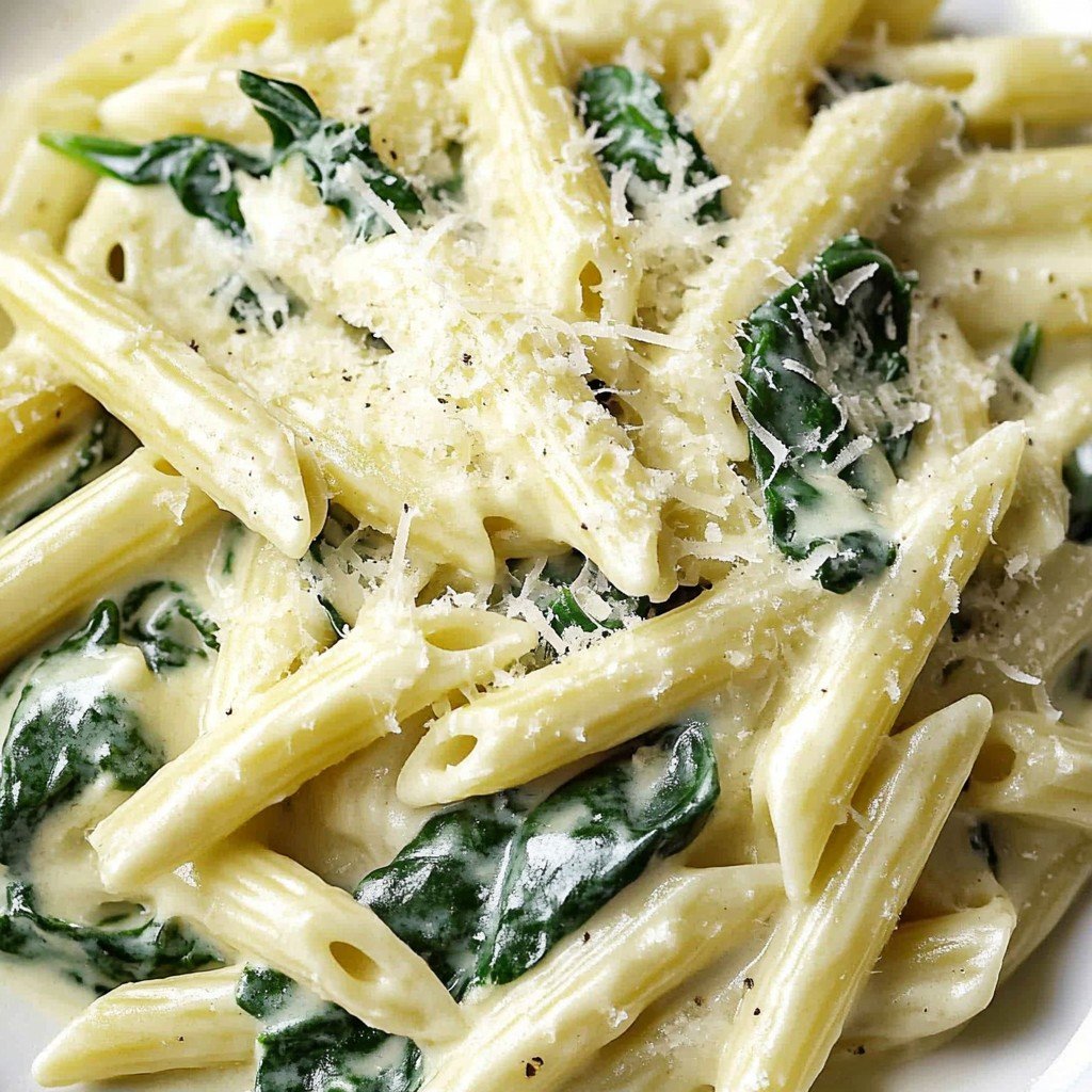Creamy Spinach Pasta