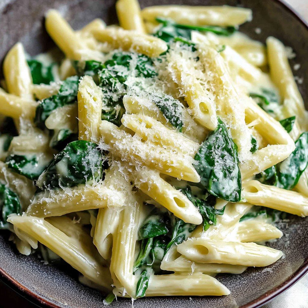 Creamy Spinach Pasta