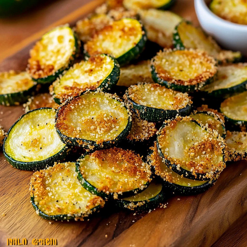 Crispy Air Fryer Zucchini Chips