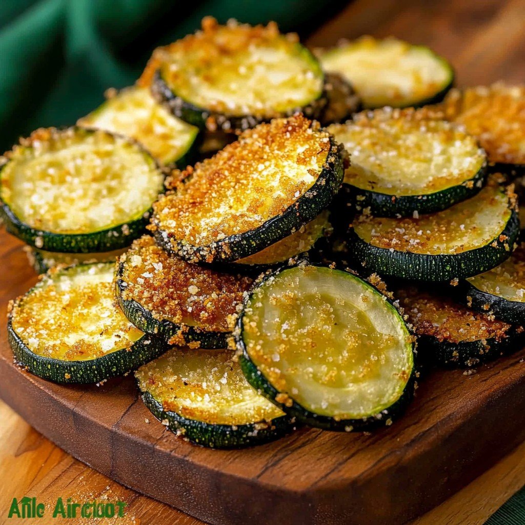 Crispy Air Fryer Zucchini Chips