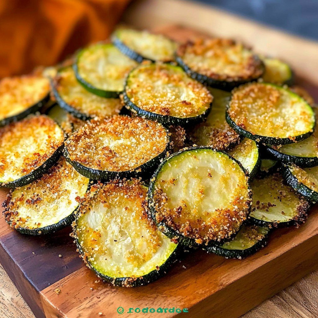 Crispy Air Fryer Zucchini Chips