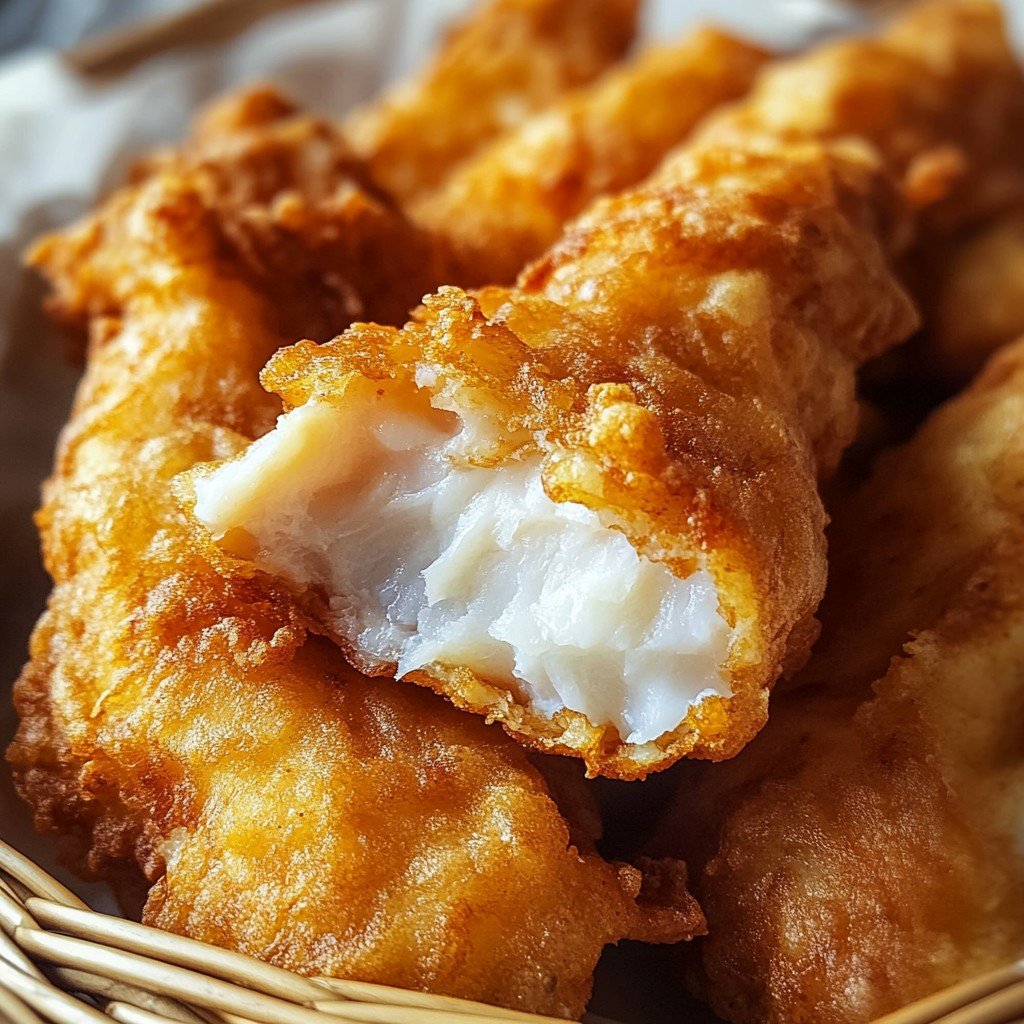 Crispy Battered Fried Fish
