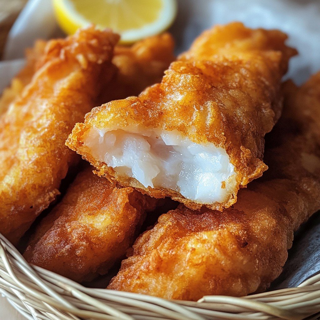 Crispy Battered Fried Fish